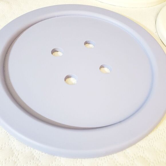 Blue Button Wall Decor - Picture 2 of 7